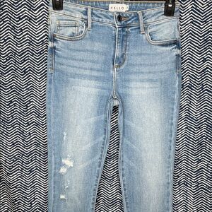 Cello Light Blue Skinny Jeans